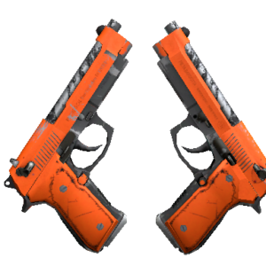 Dual Berettas | Demolition (Well-Worn)
